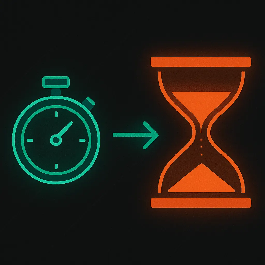 Counting work like a human, not a stopwatch